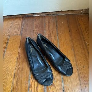 Cole Haan Black Leather Heels